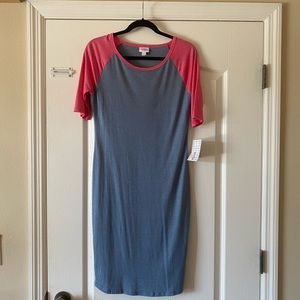 Color Block LuLaRoe Julia Dress
